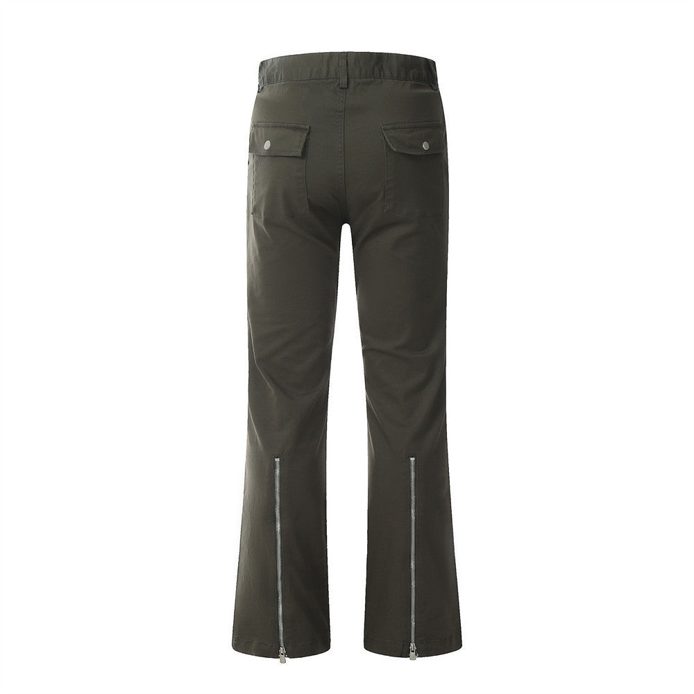 Fashion Slightly Flared Casual Pants Men by http://Loyshop.shop