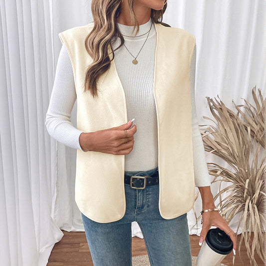 Women's Daily Casual Vest Polar Fleece - Http:// Lolyshop.shop