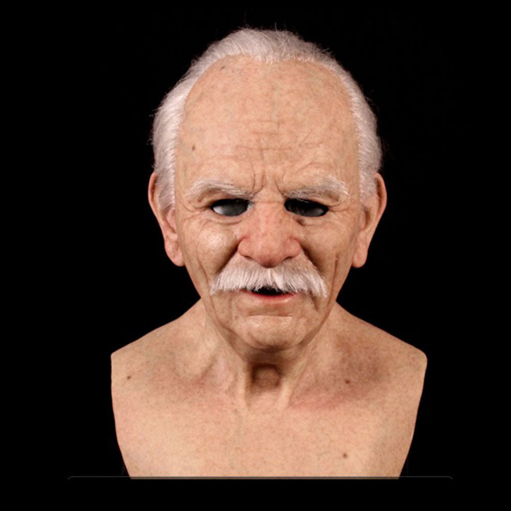 Funny Old Man Mask For Halloween Party by http://Loyshop.shop