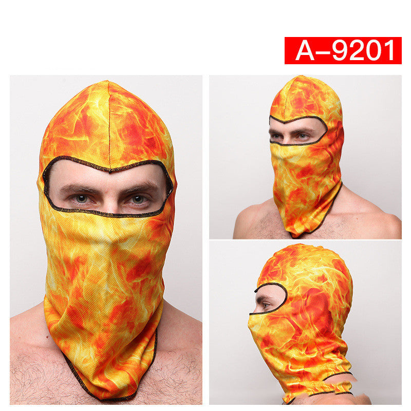 Riding Skating Dust Hood Halloween Skull Mask by http://Loyshop.shop