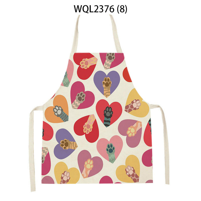 Cartoon Apron Kitchen Printing Sleeveless Blouse by http://Lolyshop.shop
