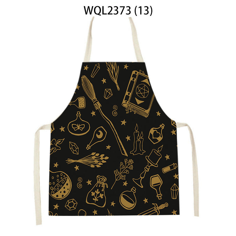 Cartoon Apron Kitchen Printing Sleeveless Blouse by http://Lolyshop.shop