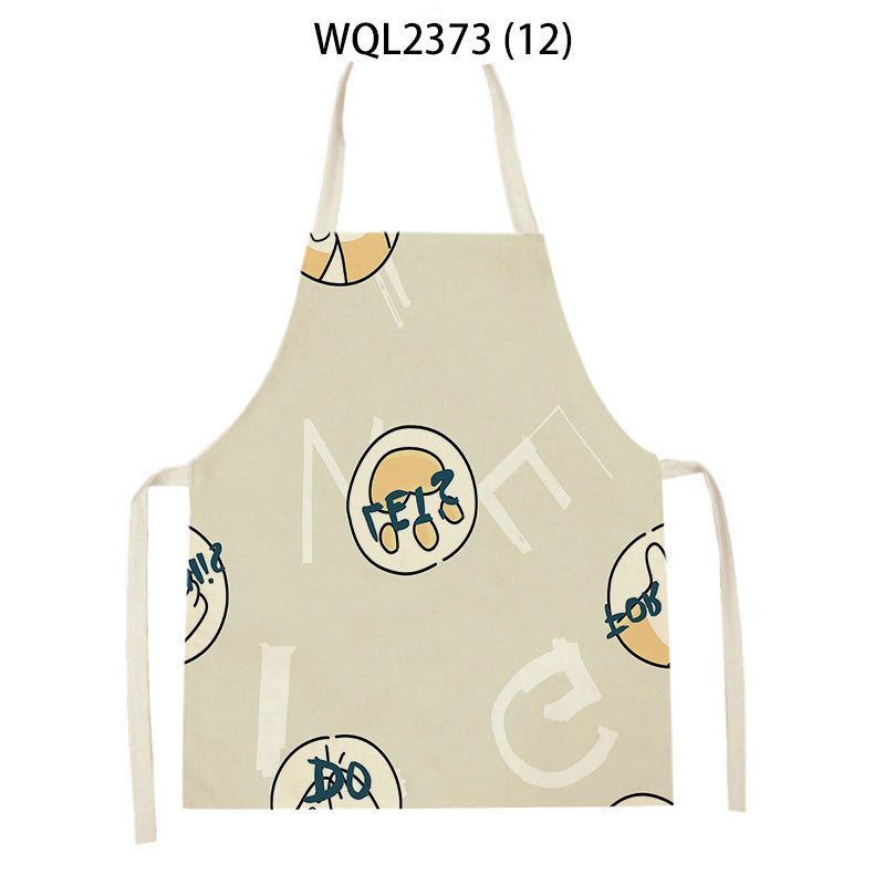 Cartoon Apron Kitchen Printing Sleeveless Blouse by http://Lolyshop.shop
