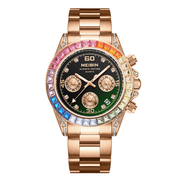 Ins Style Rainbow Circle Fashion Watch Sports Style Ladies Watch by http://Lolyshop.shop