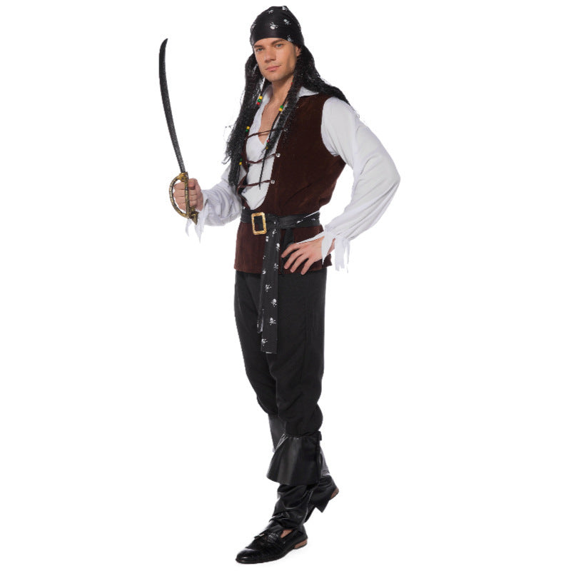Men's Cosplay Clothes Halloween Pirates Of The Caribbean Clothing by http://Lolyshop.shop