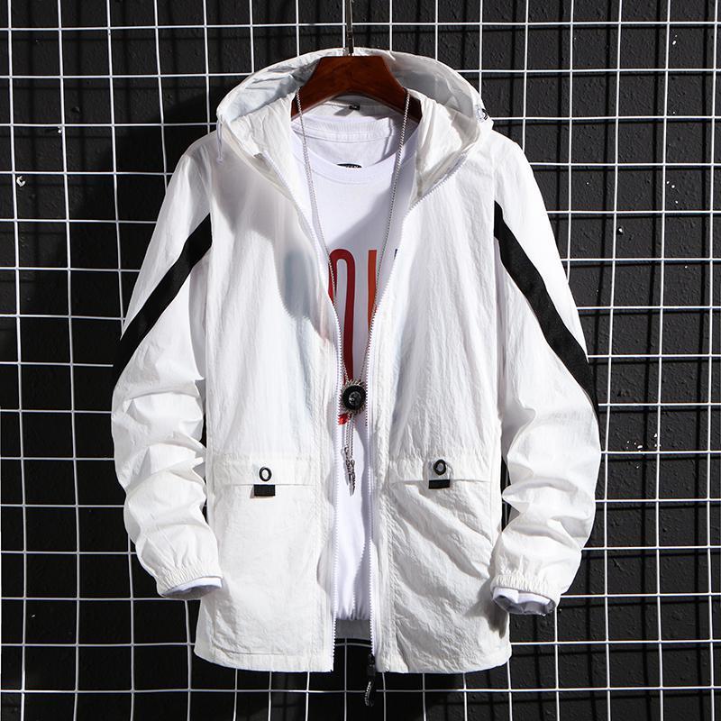 New Men's Skin Clothing Jacket Sports Hooded Jacket Men's by http://Lolyshop.shop