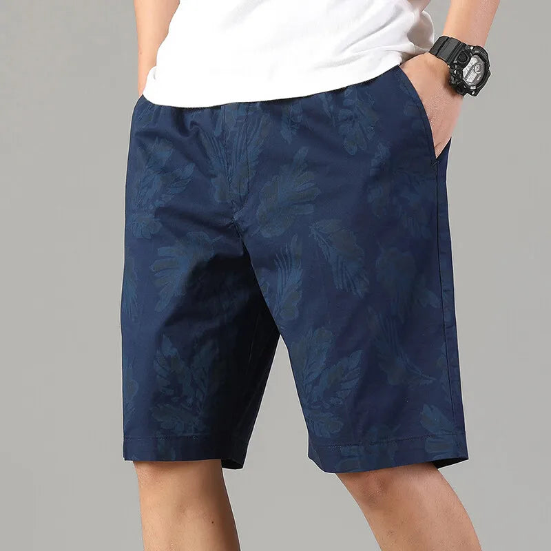 Men's Casual Shorts Summer Light Weight Shorts Outdoor Sports Cool Breathable Beach Relaxed Fit Cotton Cargo Shorts