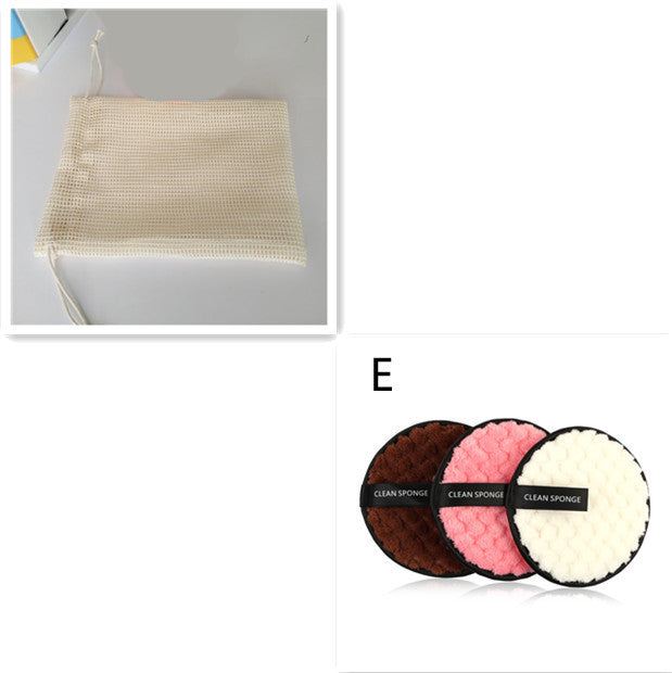 Magic Lazy Man Water Makeup Removing Puff Round Short Hair Wash Face Wash Makeup Sponge by http://Lolyshop.shop