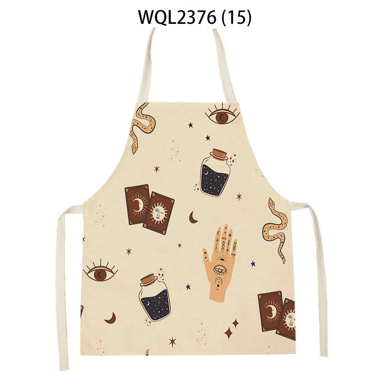 Cartoon Apron Kitchen Printing Sleeveless Blouse by http://Lolyshop.shop