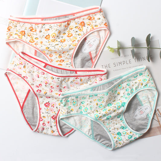 Cotton print for women's underwear