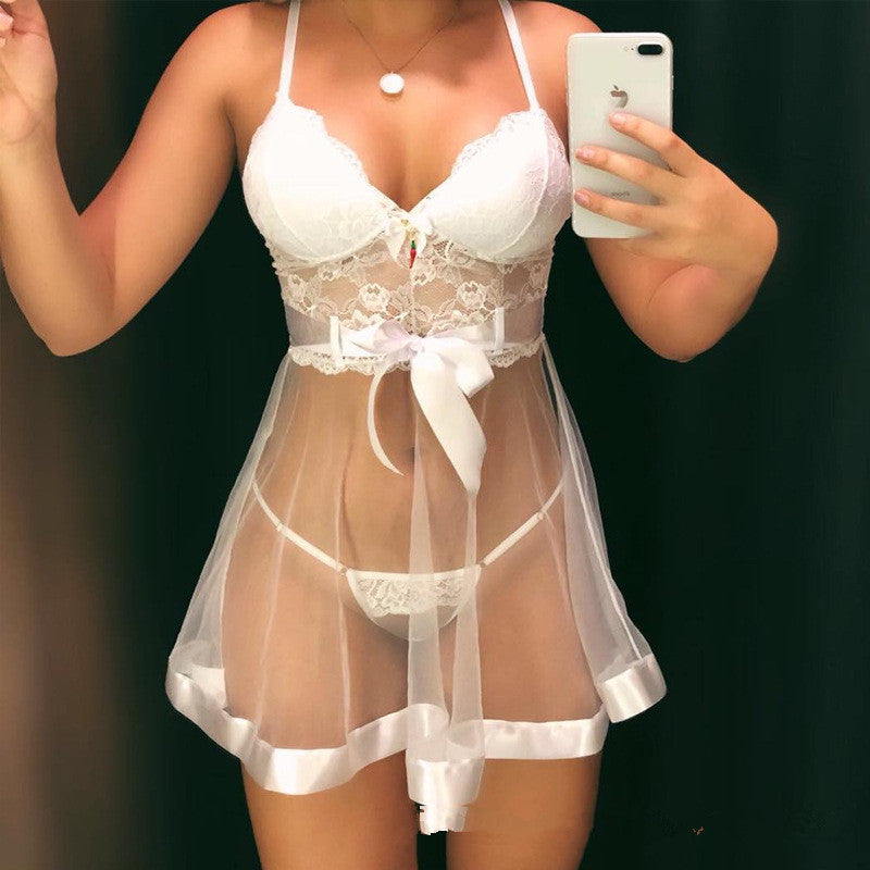 Net yarn tie underwear set by http://Lolyshop.shop