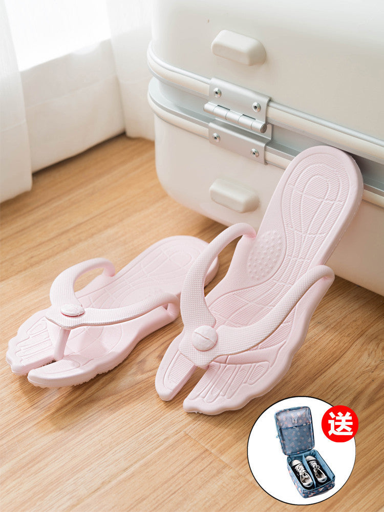 Folding beach slippers by http://Lolyshop.shop