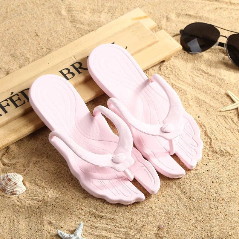Folding beach slippers by http://Lolyshop.shop