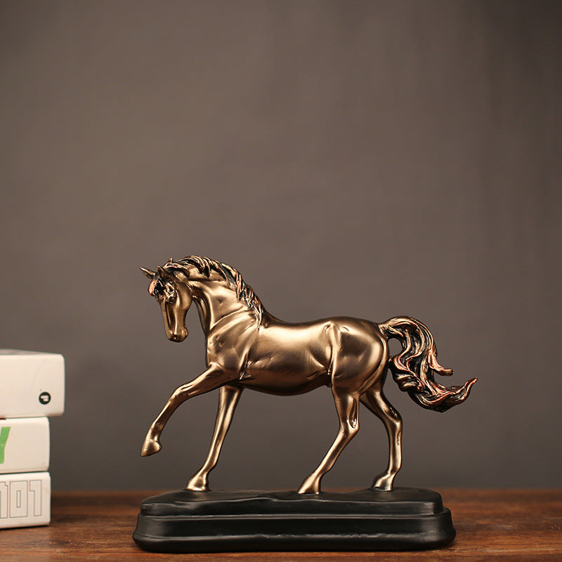 Home Resin Ornament Handicraft Pony by http://Lolyshop.shop