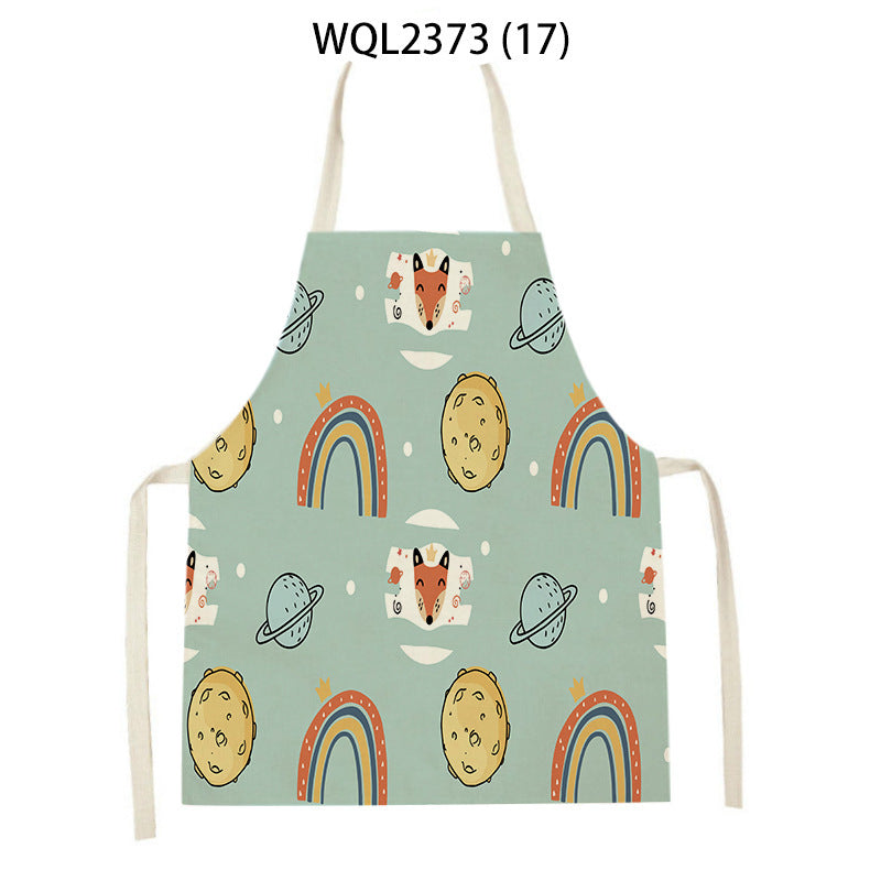 Cartoon Apron Kitchen Printing Sleeveless Blouse by http://Lolyshop.shop