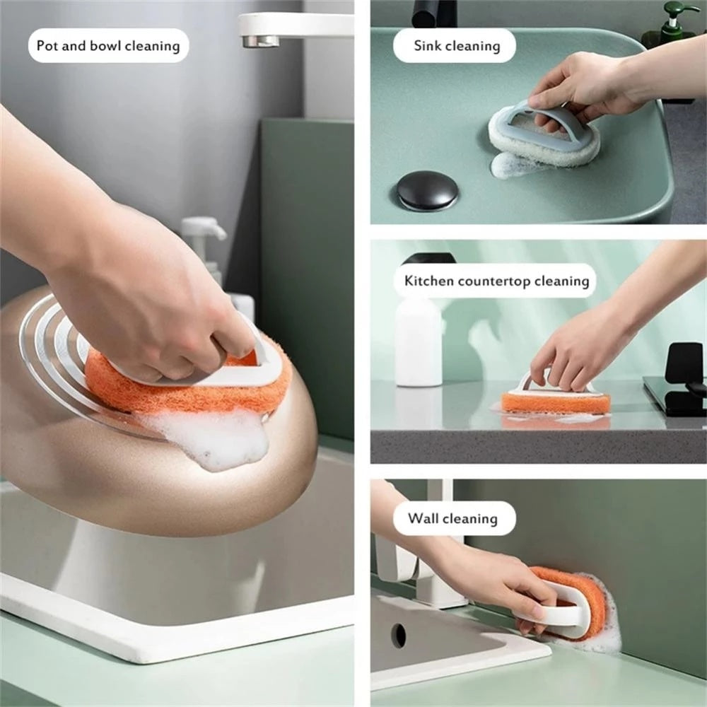 Sponge Cleaning Cloth Kitchen Brush Decontamination by http://Lolyshop.shop