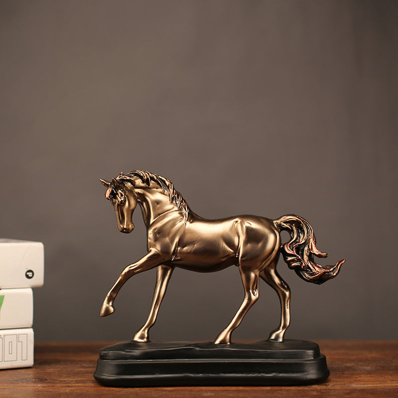 Home Resin Ornament Handicraft Pony by http://Lolyshop.shop
