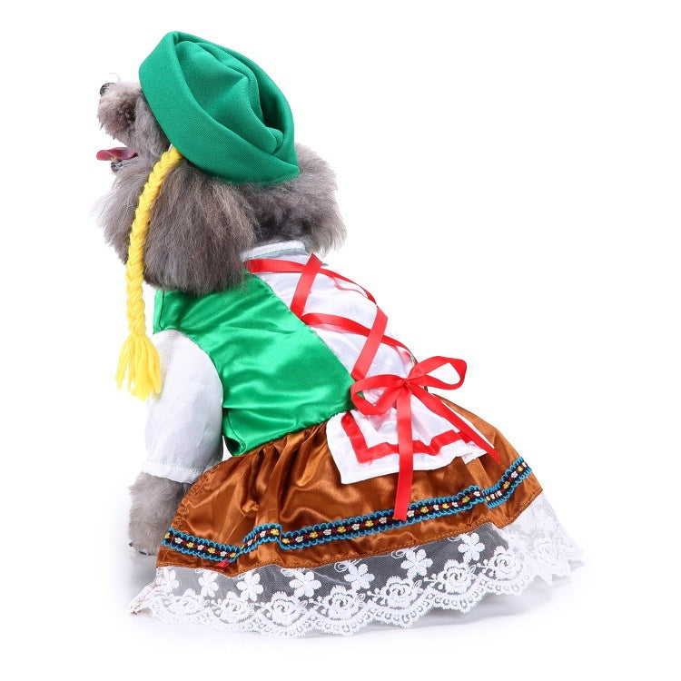 Dog supplies pet Christmas clothes creative Halloween Christmas pet clothes funny dog clothes cross-border by http://Lolyshop.shop