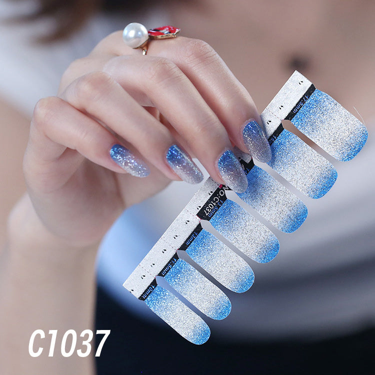 Nail polish nail sticker by http://Lolyshop.shop