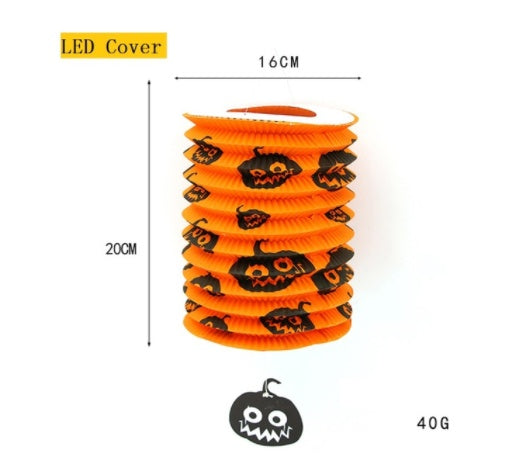 Halloween Holiday Decoration Lanterns Cloth Art Ghost Halloween String Lights by http://Lolyshop.shop