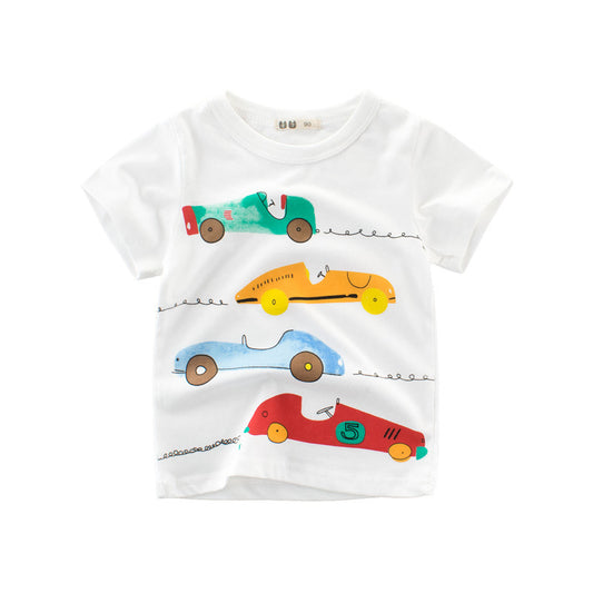 Children's Clothing Boys Short-sleeved T-shirt Fashion Brand Clothing by http://Lolyshop.shop