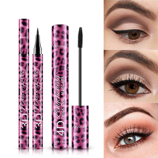 Makeup Red Leopard Eyeliner and Mascara Set - Http:// Lolyshop.shop