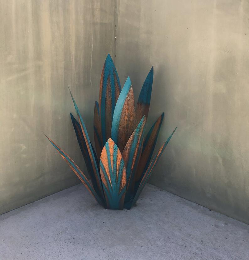 New Cross-Border Iron Art Agave Plant Ornaments Agave Garden Ornaments by http://Lolyshop.shop