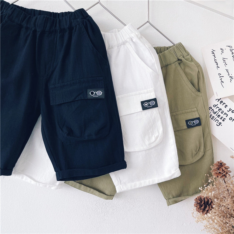 Children's Clothing Boys Summer Casual Shorts Five-point Pants by http://Lolyshop.shop