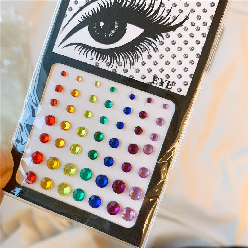 Eye And Face Decoration Patch Makeup Sticker Pearl Veneer Eye Makeup by http://Lolyshop.shop