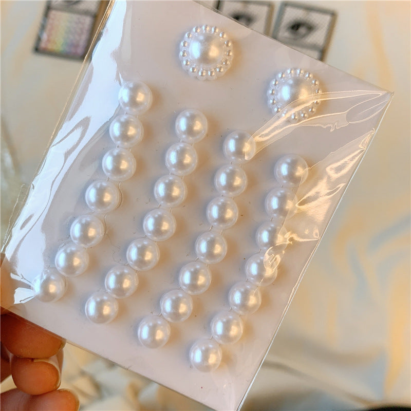 Eye And Face Decoration Patch Makeup Sticker Pearl Veneer Eye Makeup by http://Lolyshop.shop