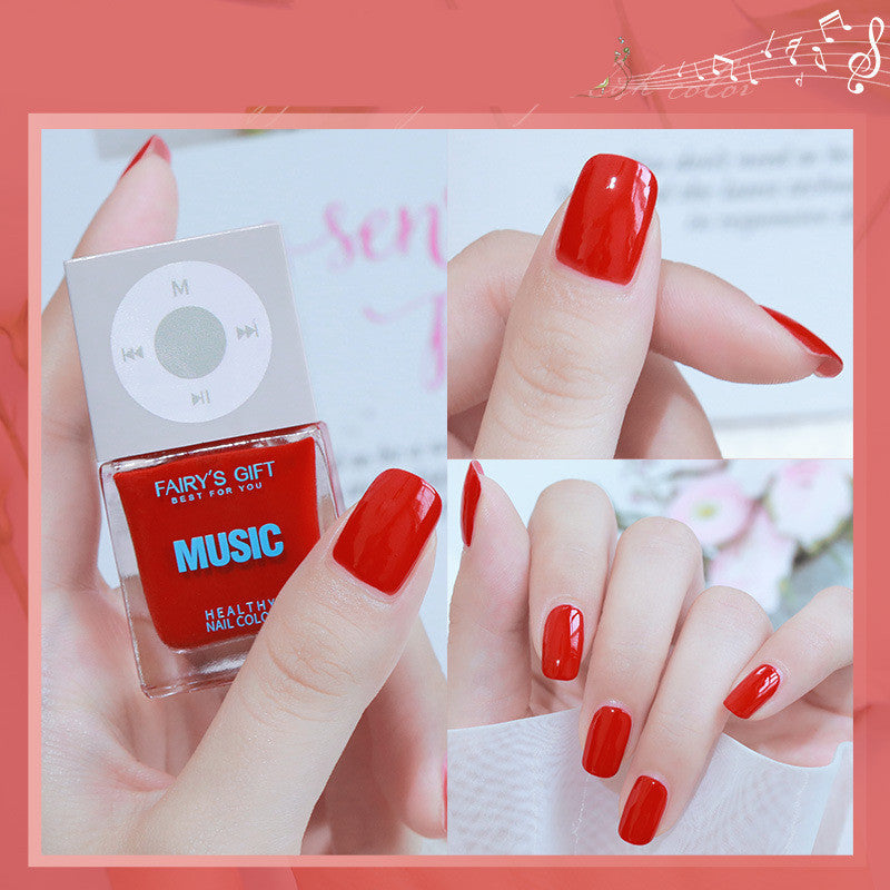 Odorless, Baking-free Nail Polish, Non-peelable Oily Nail Polish, Cherry Color Nail Polish by http://Lolyshop.shop