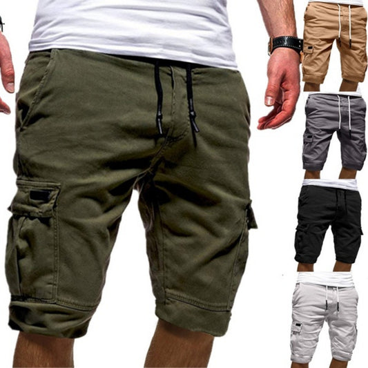 Men Casual Jogger Sports Cargo Shorts Military Combat Workout Gym Trousers Summer Mens Clothing by http://Lolyshop.shop
