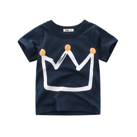 Children's Clothing Summer Boys Short Sleeved Full Print Car Cartoon Children's T Shirt by http://Lolyshop.shop