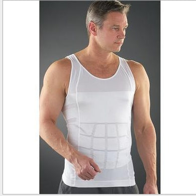 Men's Slim Tummy Belly Body Shaper Compression Trainer Vest Underwear Shapewear by http://Lolyshop.shop