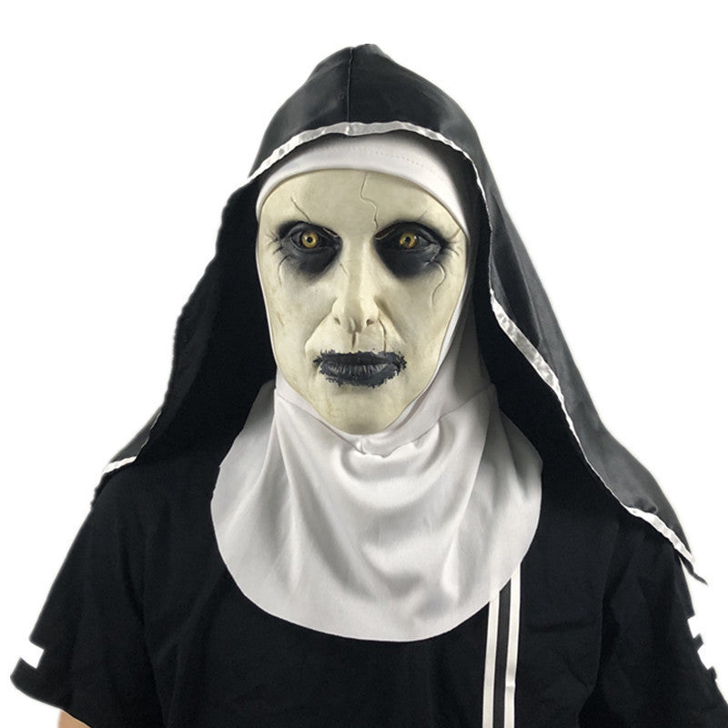 Halloween Scary Scary Nun Mask by http://Loyshop.shop