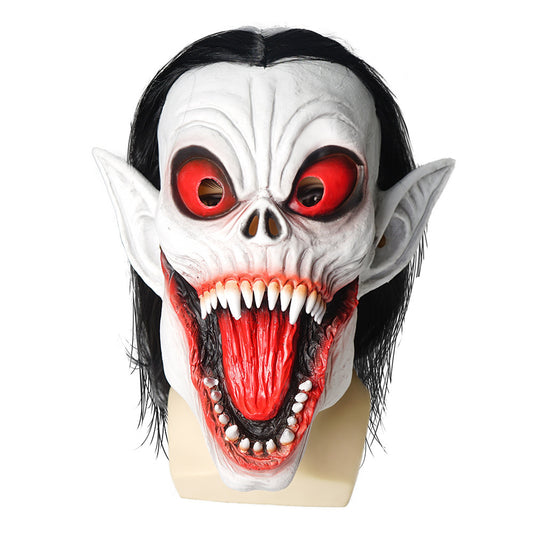 Vampire Morbias Mask Halloween Scary Play Latex Mask by http://Loyshop.shop