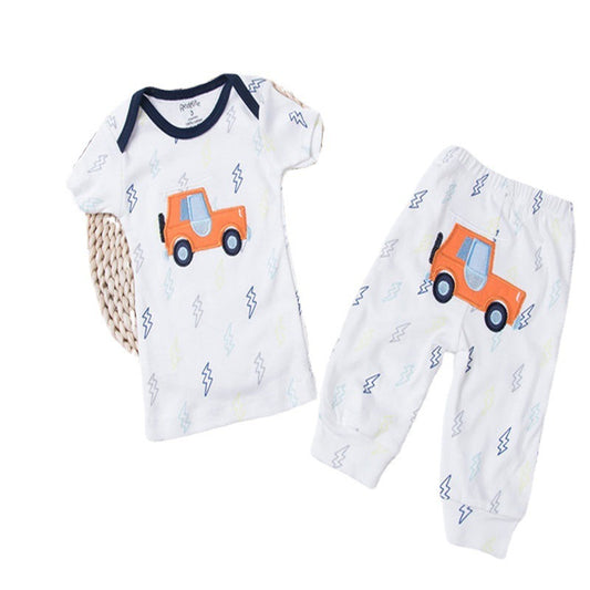 Children's Clothing Short-sleeved Boys And Girls Home Wear Summer Baby Underwear Pajamas Set by http://Lolyshop.shop