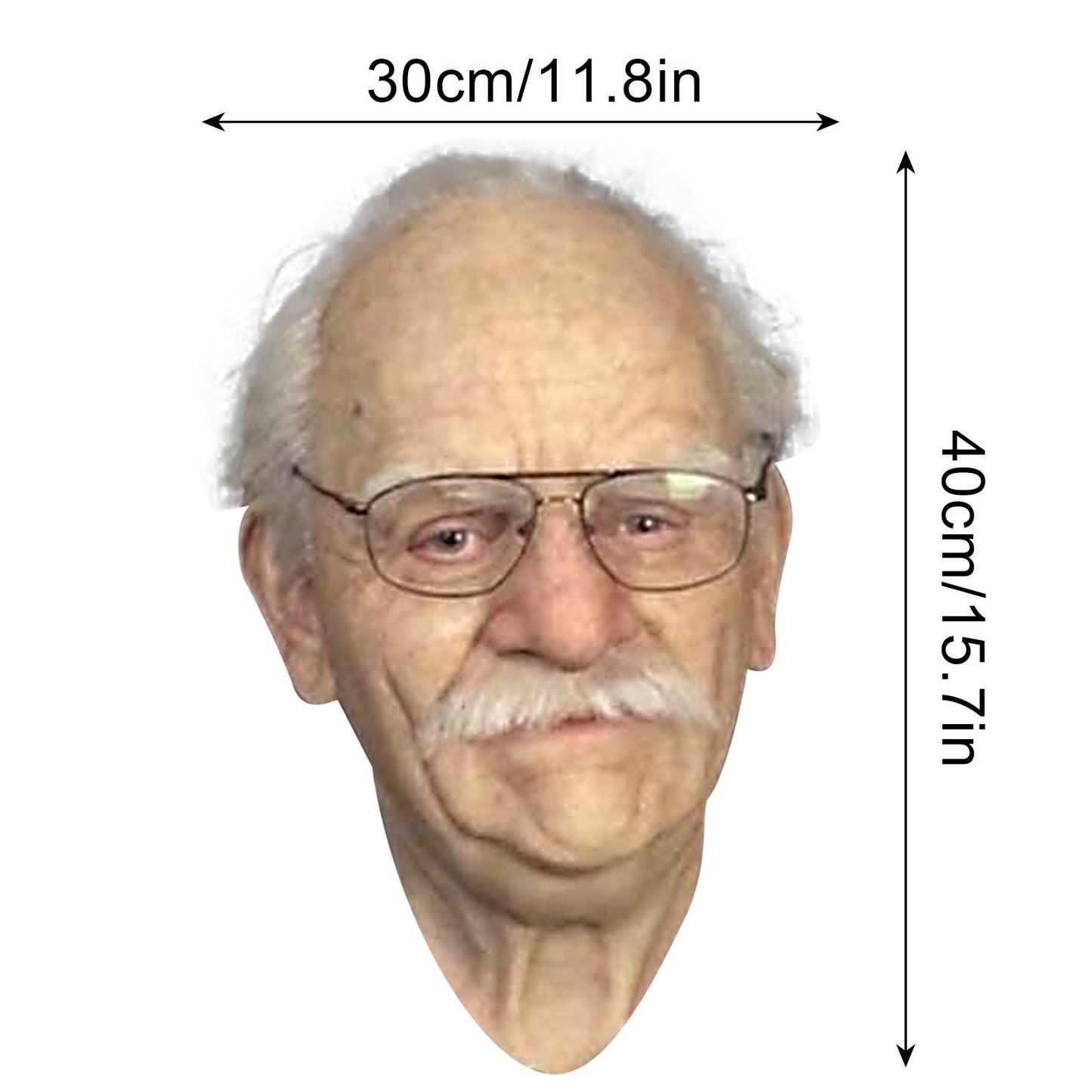 Funny Old Man Mask For Halloween Party by http://Loyshop.shop