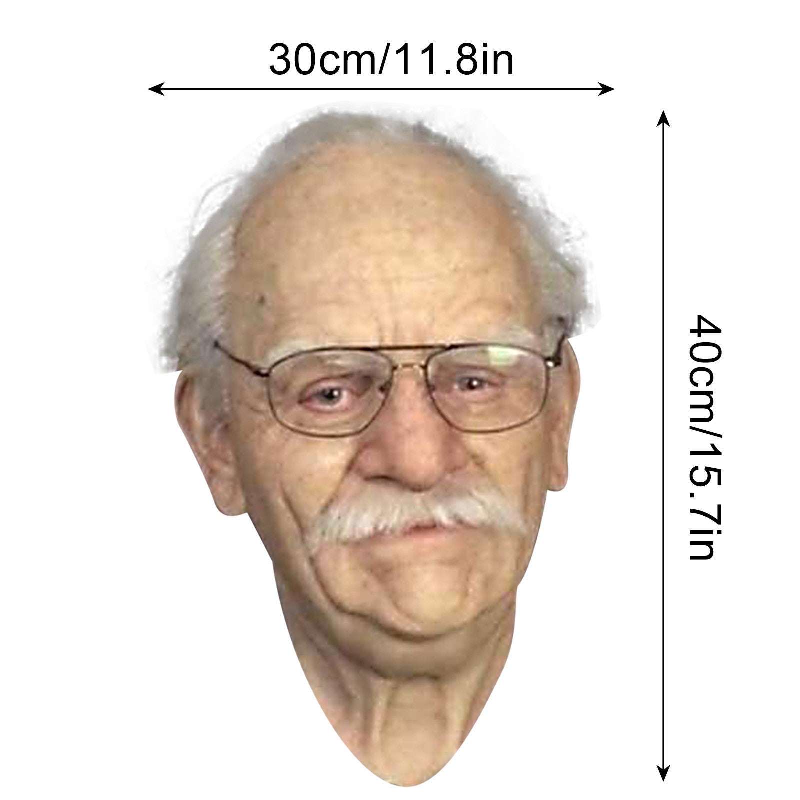 Funny Old Man Mask For Halloween Party by http://Loyshop.shop