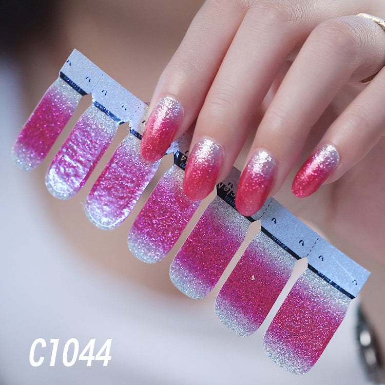 Nail polish nail sticker by http://Lolyshop.shop