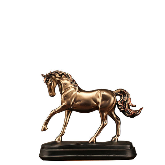 Home Resin Ornament Handicraft Pony by http://Lolyshop.shop