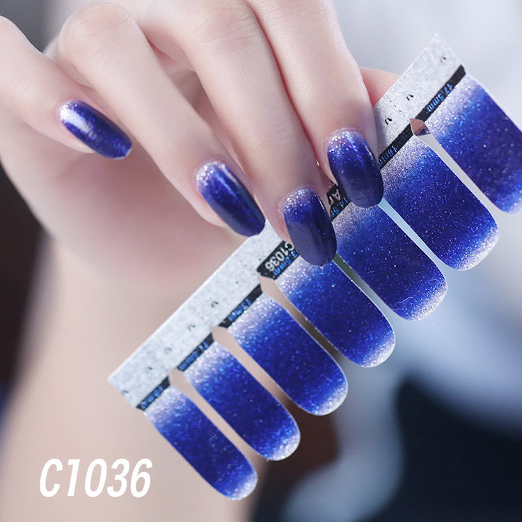 Nail polish nail sticker by http://Lolyshop.shop