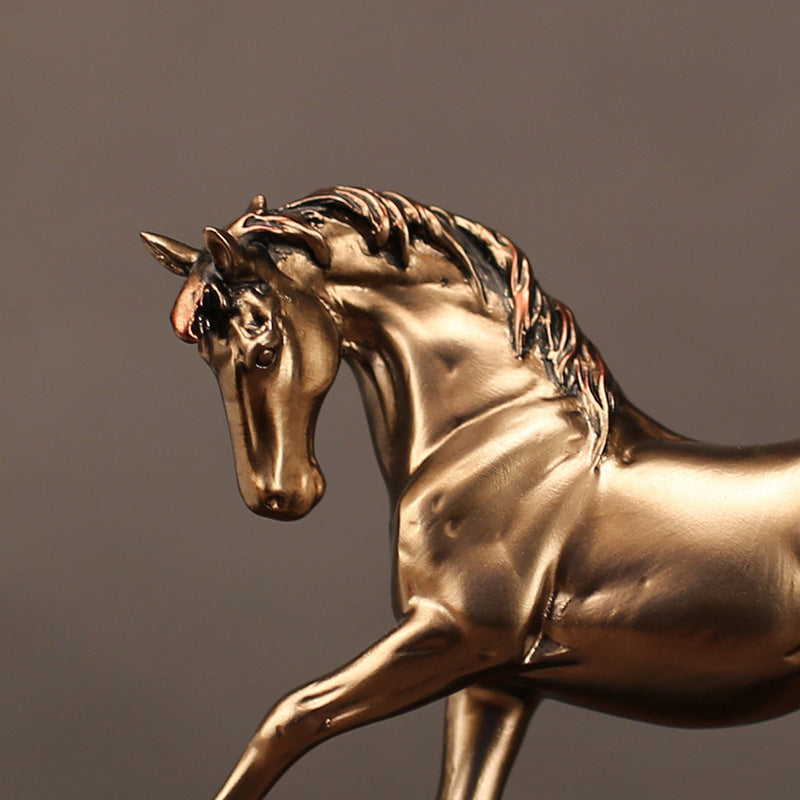 Home Resin Ornament Handicraft Pony by http://Lolyshop.shop