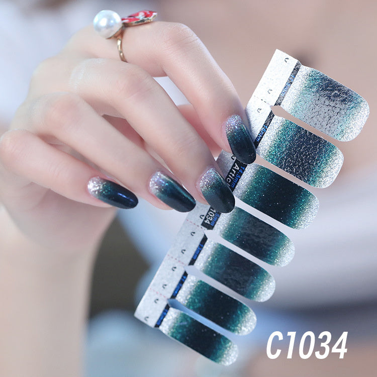 Nail polish nail sticker by http://Lolyshop.shop