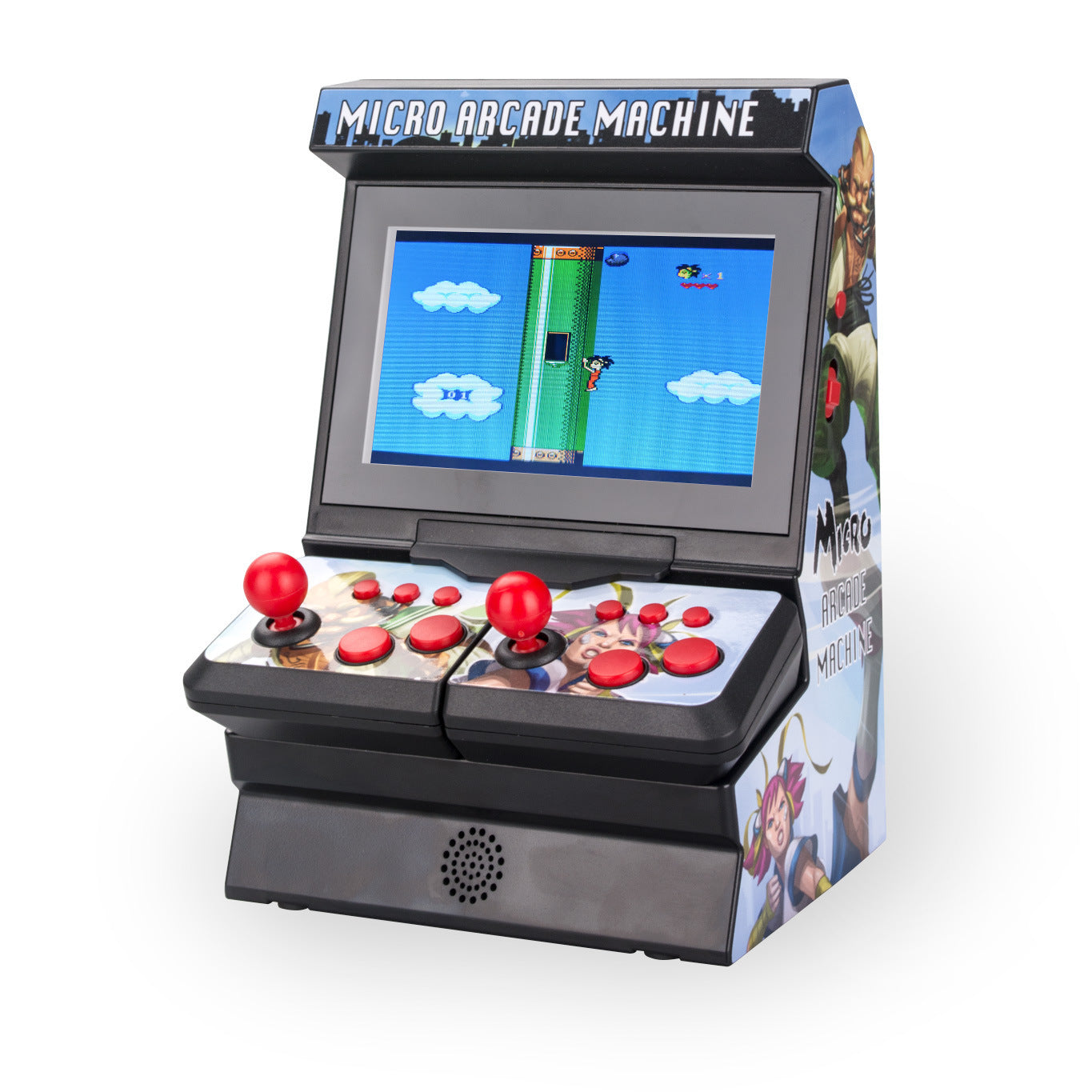 Mini Double Game Arcade Double Wireless by http://Lolyshop.shop