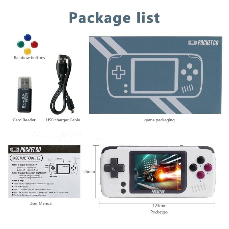 Console,PocketGo,Video Console Retro Handheld, 2.4inch by http://Lolyshop.shop
