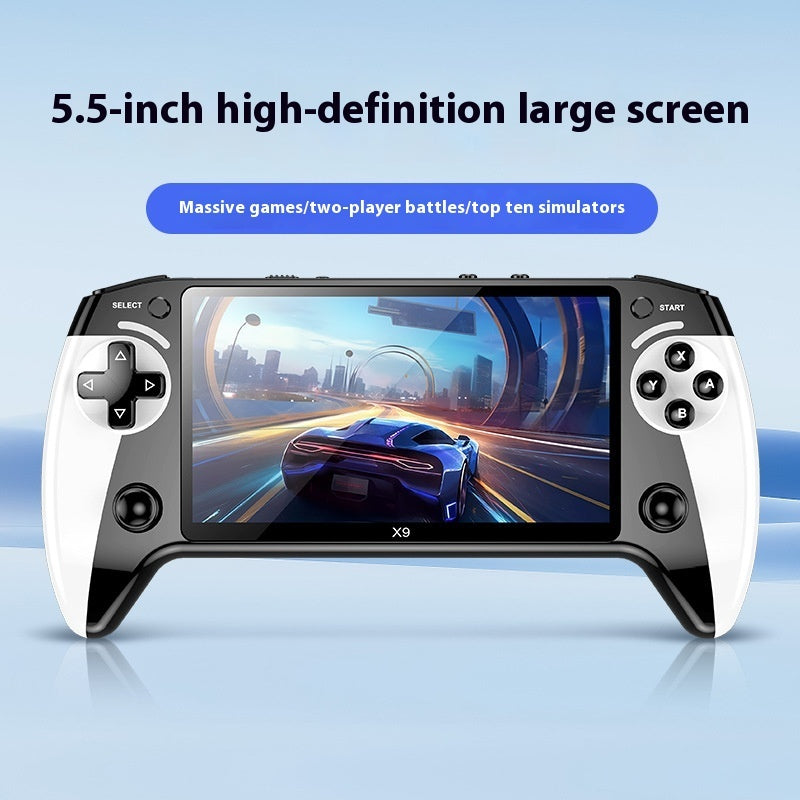 Retro 55-inch Screen X9 Handheld Game Machine by http://Lolyshop.shop