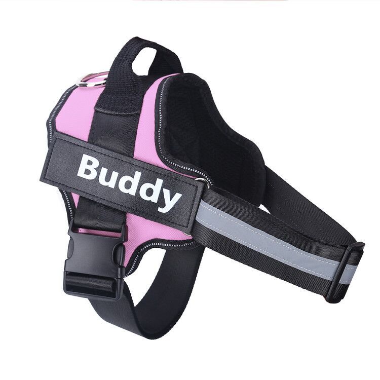 Personalized Dog Harness NO PULL Reflective Breathable Adjustable Pet Harness Vest For Small Large Dog Custom Patch Pet Supplies by http://Loyshop.shop