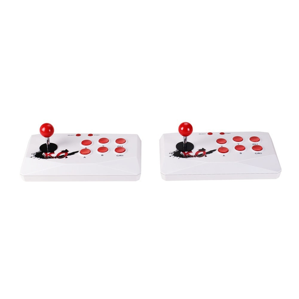 HD wireless double joystick game console fighting arcade by http://Lolyshop.shop