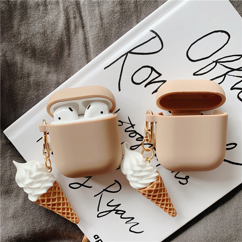 Cylinder Ice Cream Airpods2 Protector Set by http://Loyshop.shop